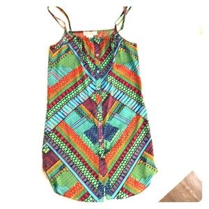 Mara Hoffman button front tank dress